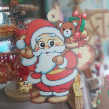 Picture of SANTA DOOR DECORATION